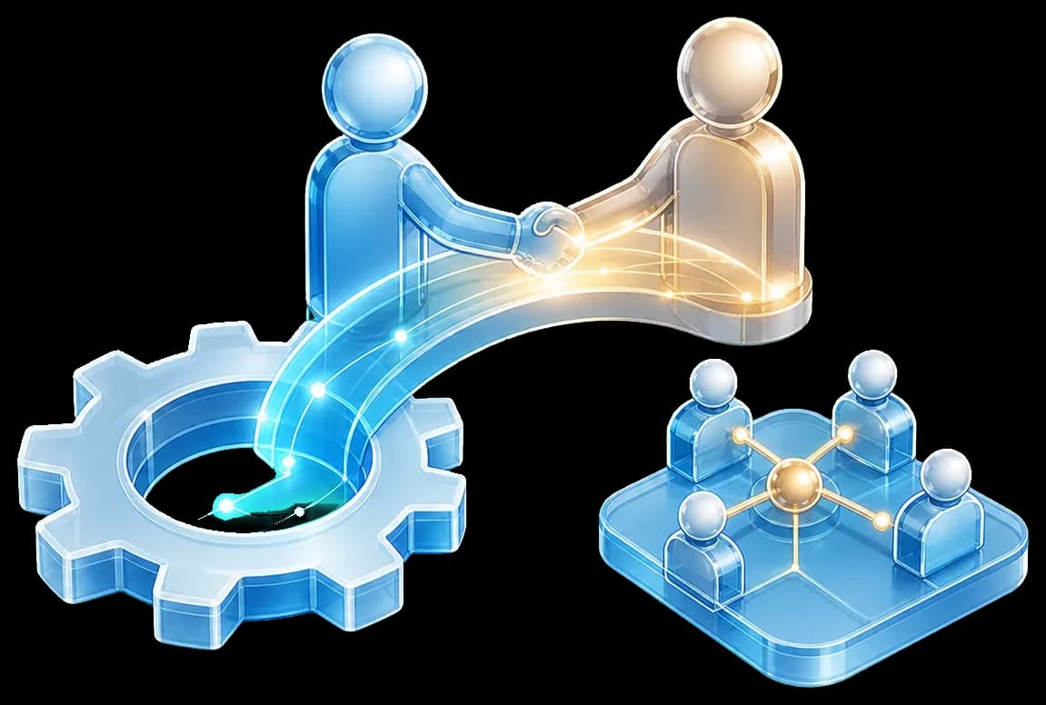 Website maintenance workflow with monitoring, updates, and support checks