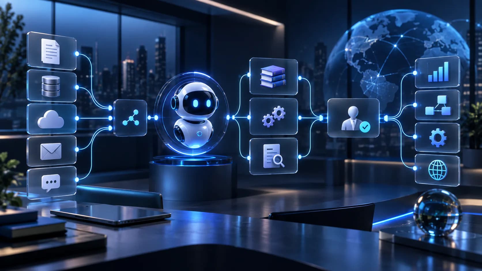 AI automation, agent, and connected workflow system for openai solutions