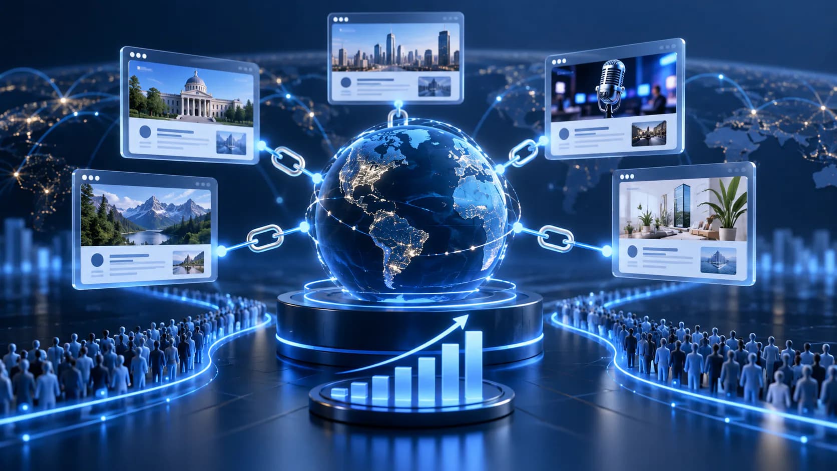 SEO search visibility and organic performance dashboard for off-page seo