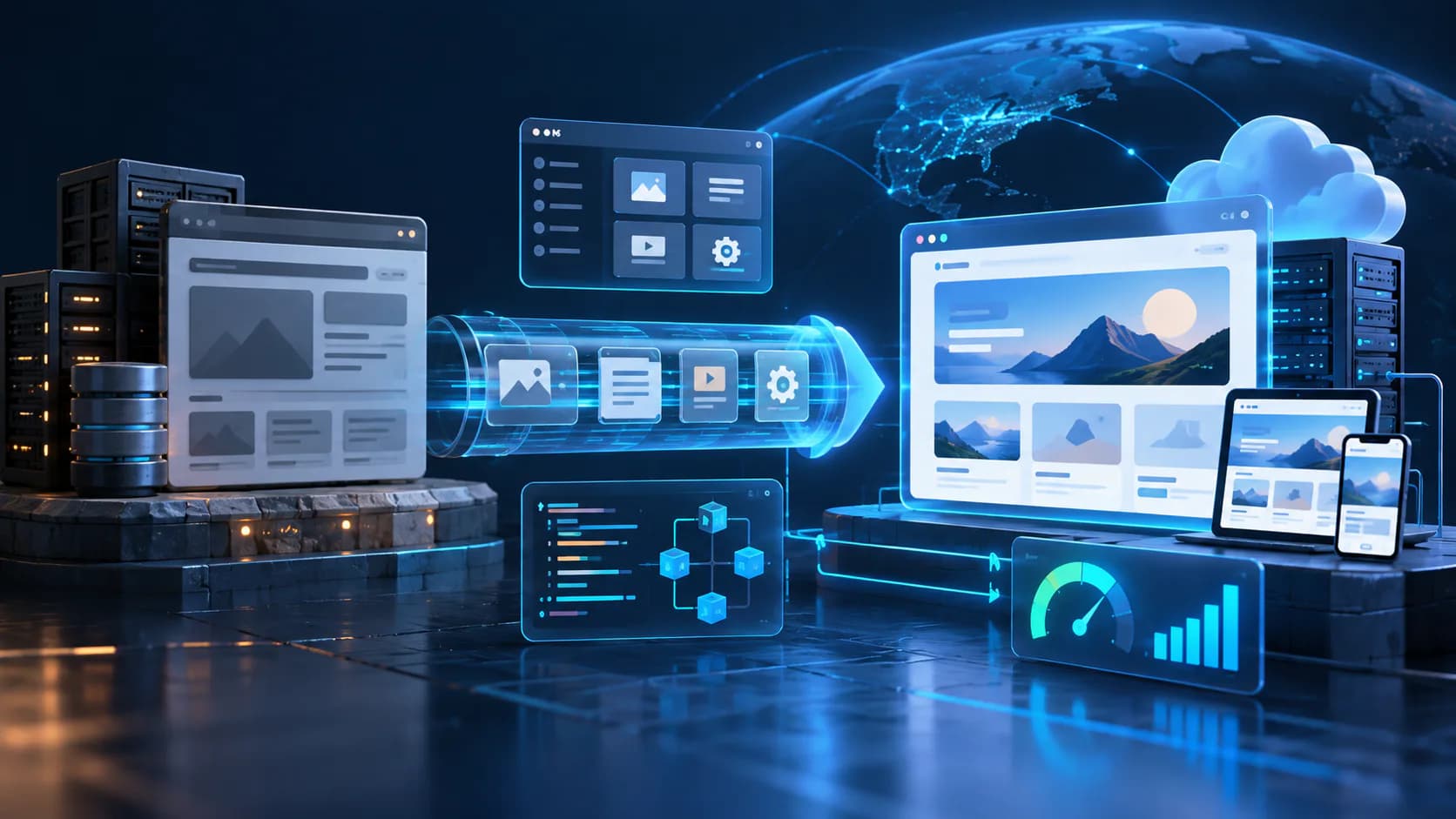 Website migration checklist with redirects, content, SEO, and launch validation