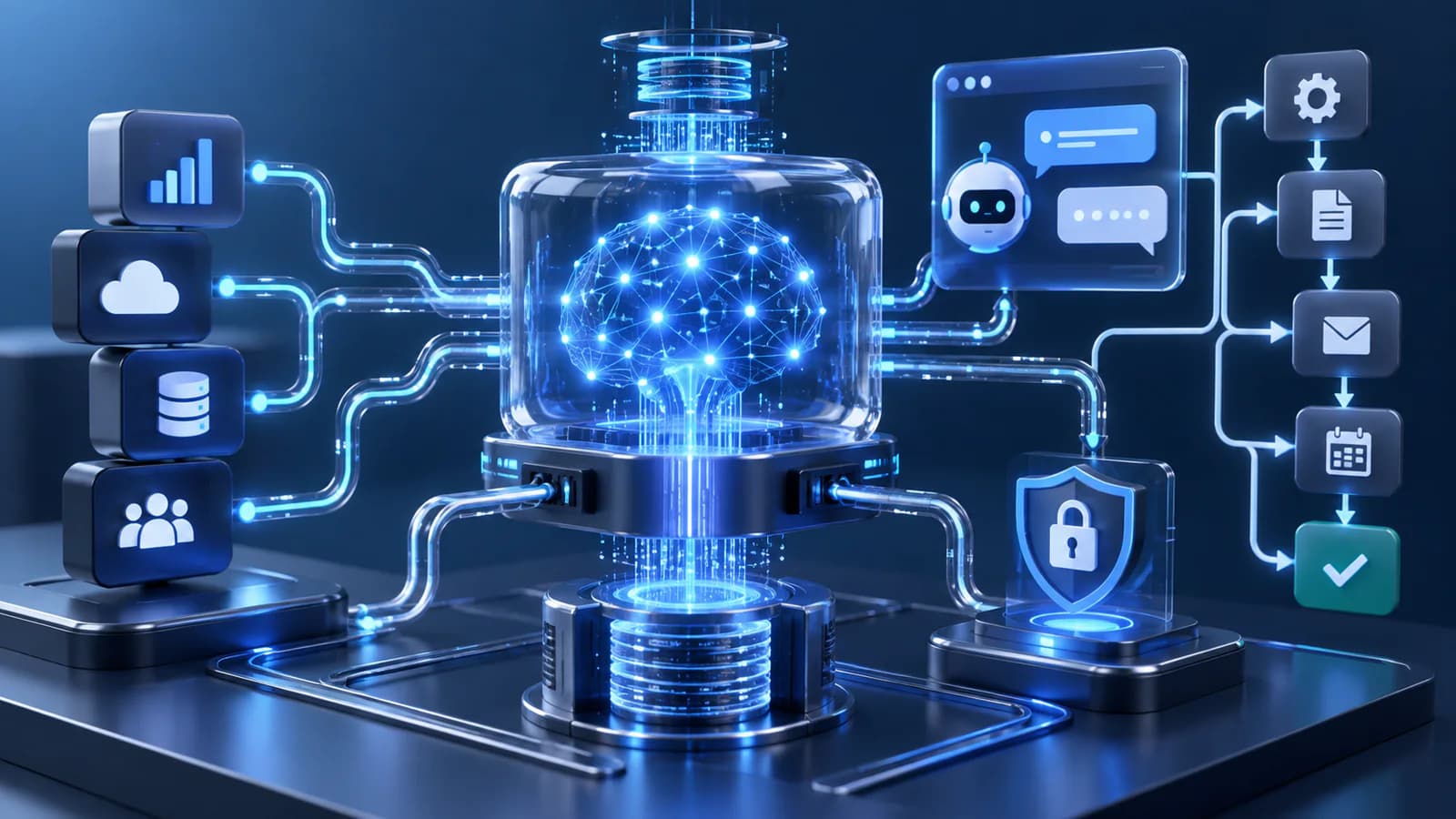 Connected automation workflow and delivery controls